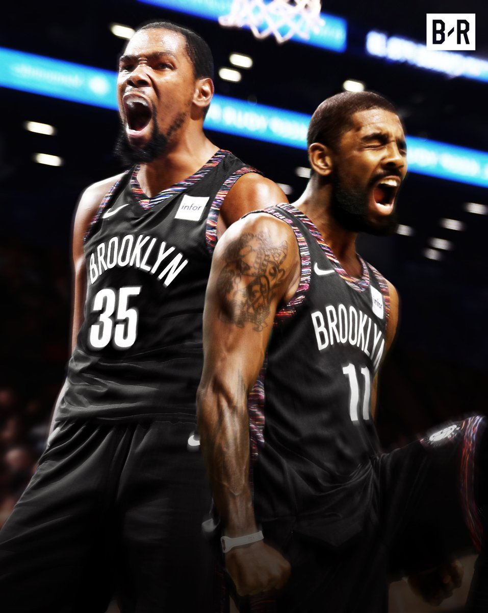 kyrie irving and kevin durant brooklyn nets